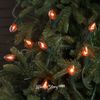 Kaemingk / Straßengirlande Candles Flame Campfire 10 Lampen auf Clips 5,5 m, PVC grün, IP44