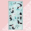 Этель / Towel "Go swim" 70x146 cm, 100% cotton 160gr / m2