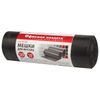 OFFICE PLANET / Garbage bags 120 L, black, 10 pcs per roll, HDPE, 20 μm, 70x110 cm (± 5%), durable