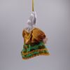 Потешный промысел / Christmas tree toy made of porcelain "Kostromichka"