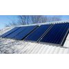 Flat solar collectors