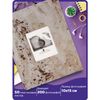 Photo album BRAUBERG "Blue marble" for 200 photos 10x15 cm, hard cover, binding, box