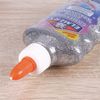 Glue for stationery Klimov sequined ELMERS "Glitter Glue", 177 ml, silver