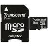TRANSCEND / Micro SDHC memory card, 16 GB, Premium 300x, UHS-I U1, 45 Mb / s. (class 10)
