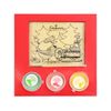 Chocolate coloring "Santa Claus with gifts"