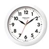 Wall clock TROYKA 11110118, circle, white, white frame, 29х29х3,5 cm