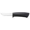FISKARS general purpose knife, ergonomic handle, case, built-in sharpener, 211 mm