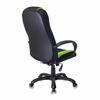 Computer chair VIKING-9 / BL + SD, pillow, eco-leather / fabric, black / green