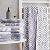 Этель / Ornament gray terry towel, 100x150 cm, 100% cotton, 420 g / m2