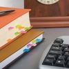 Bookmark HOPAX adhesive NEON, paper, 12х50 mm, 4 colors x 100 sheets, Euro slot
