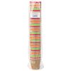 HUHTAMAKI / Disposable cups "ENJOY" 200 ml paper single-layer, color printing, cold / hot, SET 37 pcs.