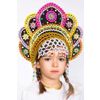 Русский народный костюм  / Kokoshnik "Elena", 12.5 cm