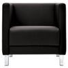 Armchair "Atlanta", "M-01", 700x670x715 mm, with armrests, eco-leather, black
