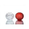 Гусевской Хрустальный завод / Crystal vase for flowers "Razotsvet" small red