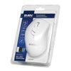 SVEN RX-325 wireless mouse, 3 buttons + 1 wheel-button, optical, white