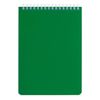 BRAUBERG / Notepad Green, 60 sheets A5 (146x205 mm), comb, tear-off perforation, varnished