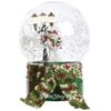Kaemingk / Musical snow globe with lighting and a blizzard Cute Snowman 18 * 14 cm, batteries
