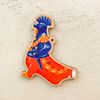Zartoy / Christmas tree toy "Abashevsky craft. Cockerel"