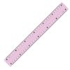 Ruler plastic 30 cm MAPED (France), "Study", toned, super, Euro slot