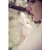 Lace handkerchief "Winter's tale"