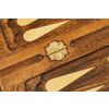 GamesDealer / Backgammon geschnitzt "Golden Pattern 5" 60, Mirzoyan