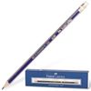 My pencil FABER-CASTELL, EA. 1, "1222", HB, with rubber case, black