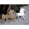 Ленивые Бобры / Lazy Beavers / A set of mirrored Christmas tree decorations "Miracles inside" big in a gift box