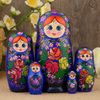 Сималенд / Matryoshka "Zhostovo", 5 dolls