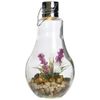 Kaemingk / Solar pendant lamp Flora Solar lamp 22 cm with pink flower, IP44
