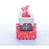 Toy Christmas tree "House with feet of Santa Claus" 3020