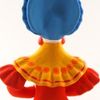 Дымковская глиняная игрушка / Figurilla "Señora con pan"