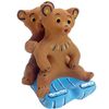 Two bears in a sleigh - kargopol souvenir