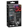 DEFENDER / Charger mains (220 V) UPC-21, microUSB cable 1 m, output current 2.1 A, black