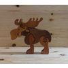 Wooden toy puzzle "Elk"