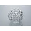Гусевской Хрустальный завод / Crystal vase for flowers "Multicolor" small colorless