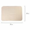 ЛЮБАША / Cloth for cleaning the floor 50x70 cm, two-layer, layer 120 g / m2, NETKOL 100% cotton