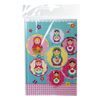 BRAUBERG / नोटबुक "Matryoshka", 80 शीट A5 (135x210 मिमी), हार्डकवर, चुंबकीय वाल्व, लाइन