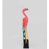 Decor and Gift / Statuetta di legno "Fenicotteri Rosa" 80 cm