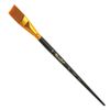 Art brush ROUBLOFF (Rublev) bristle, flat No. 24, long handle