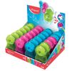 Sharpener MAPED "Loopy," with an eraser, with the container body toned meats