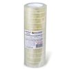 Adhesive tape 12 mm x 33 m stationery BRAUBERG, set 12 PCs., transparent