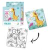 Coloring puzzle 2-in-1