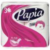 PAPIA / Toilet paper, 3-ply (4 х 16.8 m), white, solder 4 pcs.