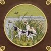 Торжокские золотошвеи / Panel "Hunting dogs"