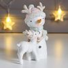 Сималенд / Souvenir "Snowman with a fawn"