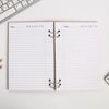 ArtFox / Diary with wood cover "Time to be happy", 96 sheets