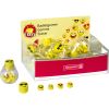 Brunnen / Smile erasers set, 8 mini-erasers, 1.5 x 1.5 cm 8 pieces