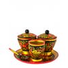 Золотая Хохлома / Table set "Strawberry", 5 items