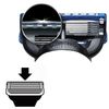 Replacement shaving cassettes 4 pcs. GILLETTE "Fusion ProGlide" for men