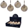 Kaemingk / Set of glass balls Snowflakes Country 8 cm, 12 pcs